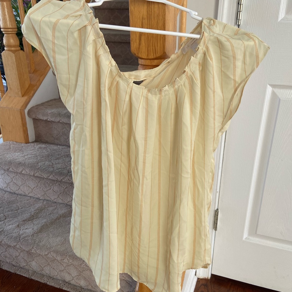 Lauren Conrad Pleat Blouse
